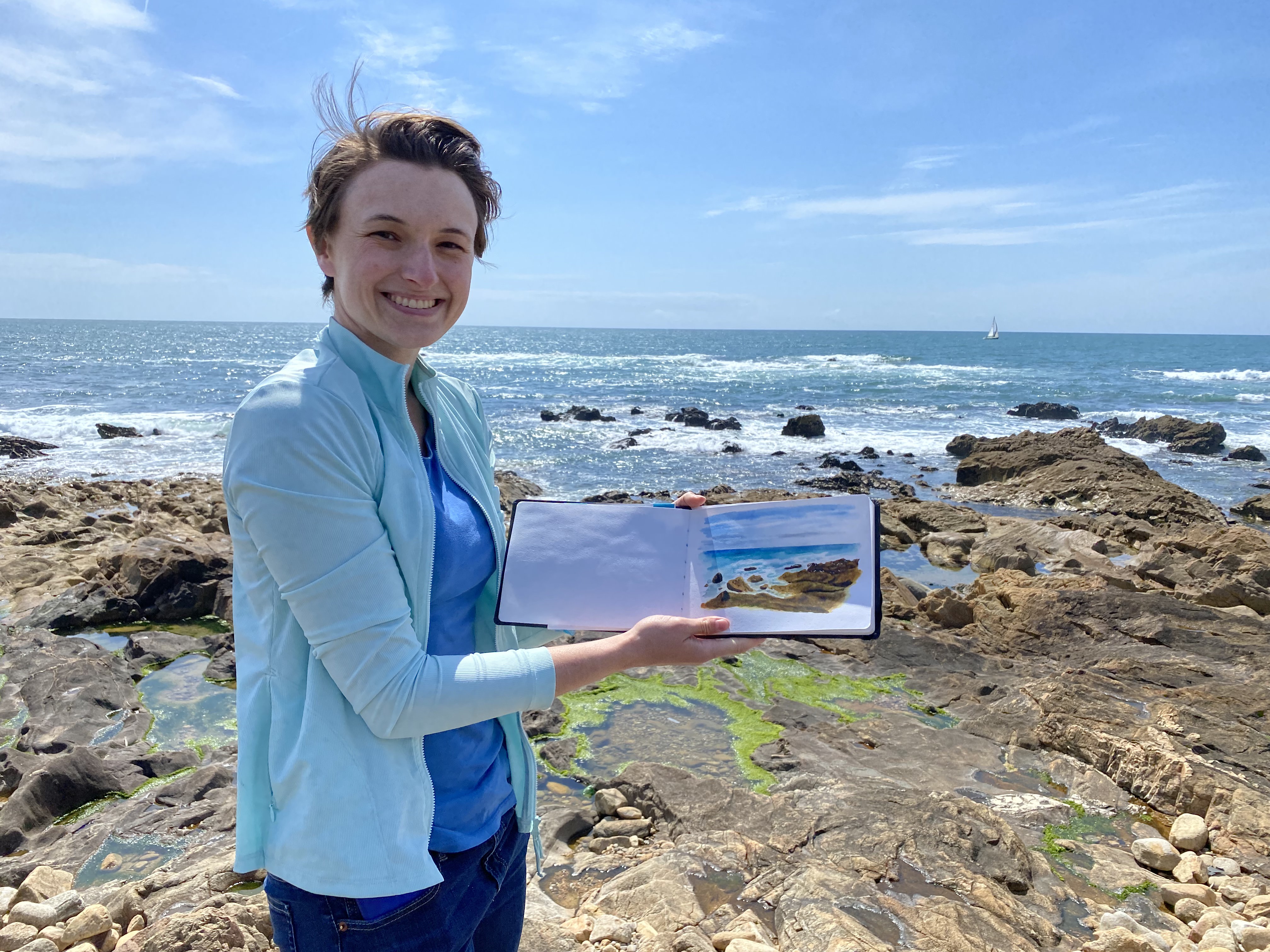 Handmade Sketchbooks for Drawing made by Sonrisas de Ratona in A Coruña,  Spain